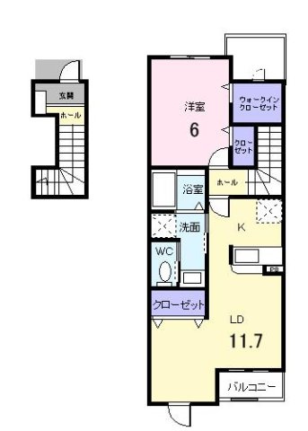 シェーンベルク土器Ａの間取り