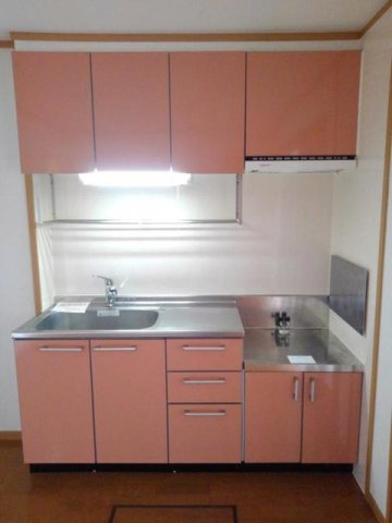 ラ・フェスタＢのキッチン|使いやすいキッチンです