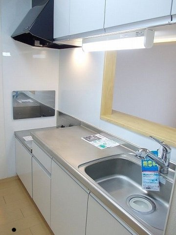 シャルマン・ドミール　Ⅰのキッチン|きれいなキッチンです