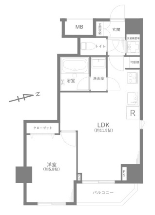 アイルカナーレ浅草の間取り|7階部分・角部屋住戸につきまして日当たり・通風・眺望良好。新規リフォーム施工が完了いたしましたのでいつでも内覧が可能です。安心のアフターサービス保証付きですのでご購入後も安心して暮らせます。