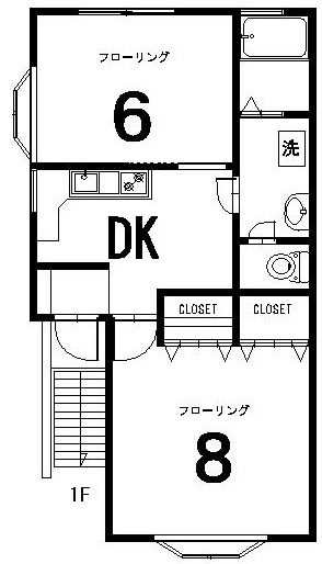 アドルカの間取り