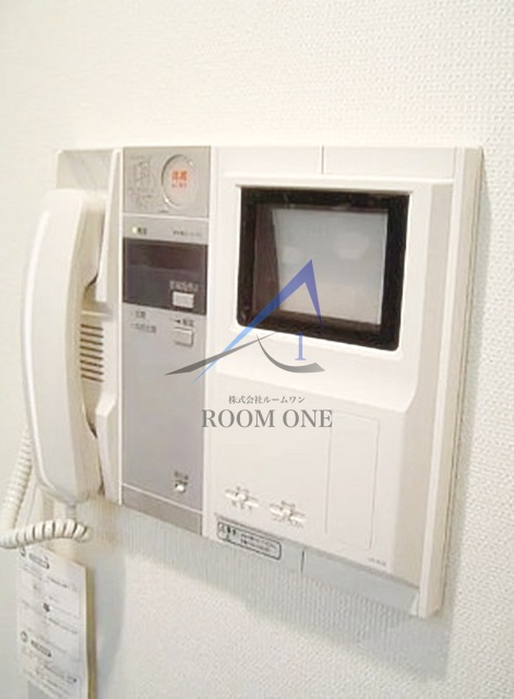 ベレール大井町のセキュリティ|モニター付きインターホンです。
