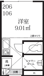 Joyous Life北沢（ジョイアスライフ）の間取り