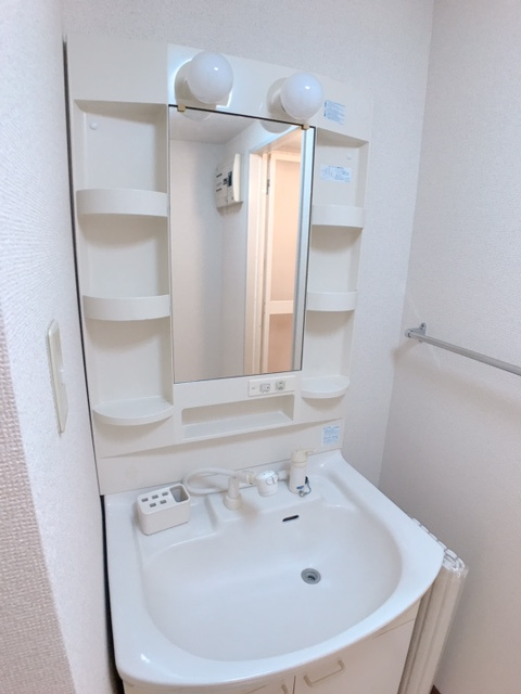 ブラウニーの洗面所