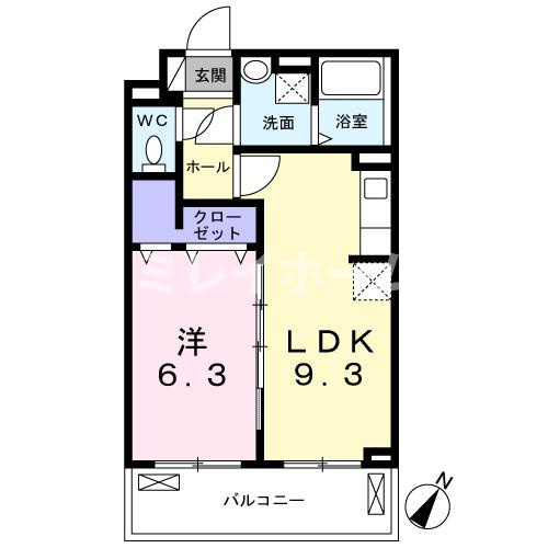 ユアーズの間取り