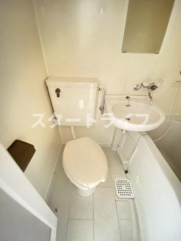 大阪市東淀川区小松２丁目の賃貸マンションのトイレ