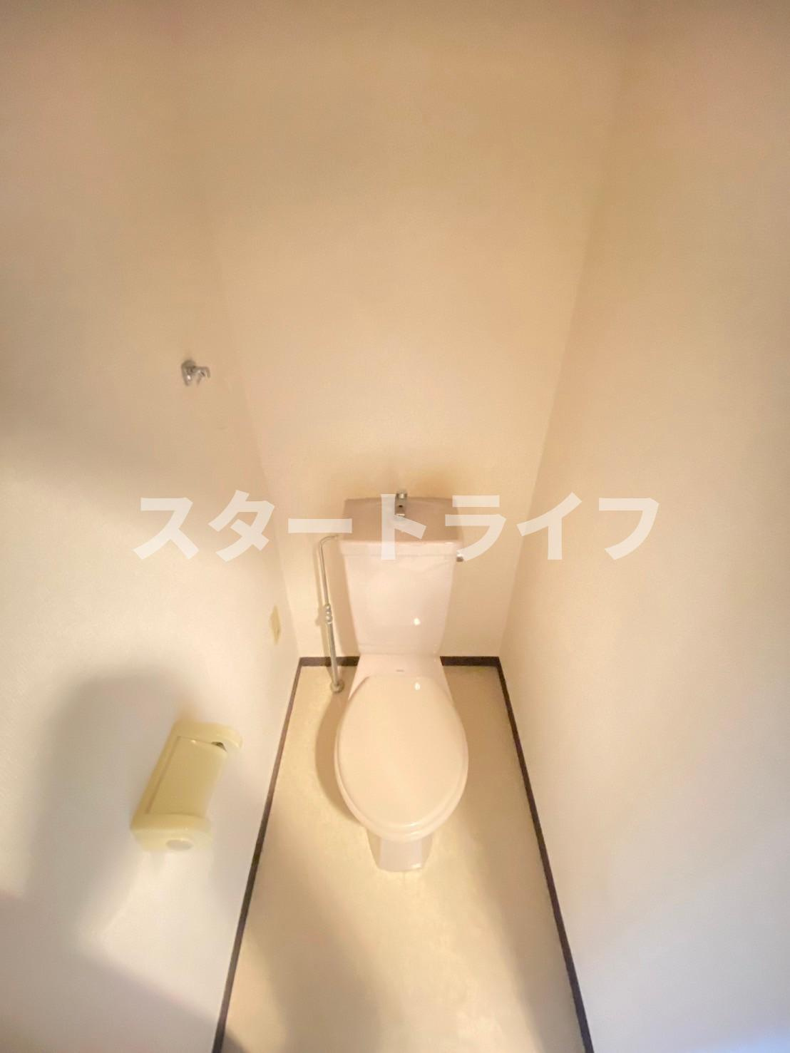 大阪市東淀川区下新庄４丁目の賃貸マンションのトイレ