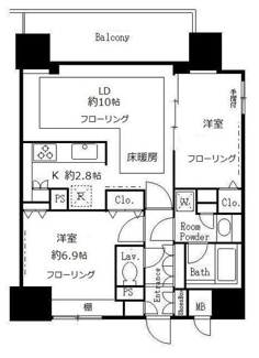 【間取り】 | サンクレール荒川ブランガーデン | 間取りです。