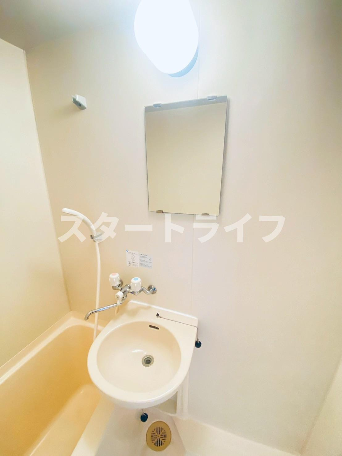 大阪市東淀川区豊新２丁目の賃貸マンションの洗面所