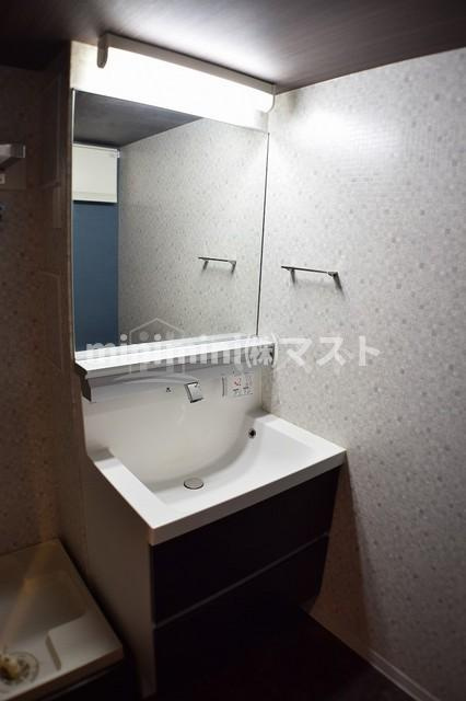 大阪市西区南堀江３丁目の賃貸マンションの洗面所