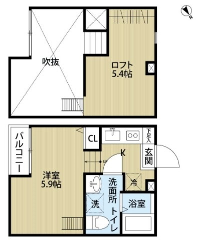 松戸市樋野口のアパート