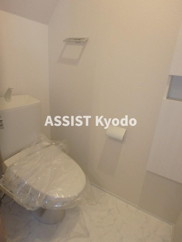 ラシーネ上用賀のトイレ