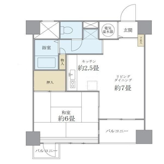 【間取り】 | グランドメゾン田町 | 間取りです。