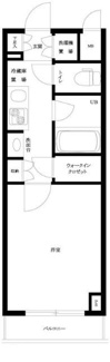【間取り】 | ルーブル浜松町 | 間取りです。