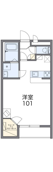 【間取り】 | アムール　ＩＷＡＯⅡ