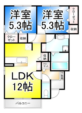 レザン・ガーデンの間取り