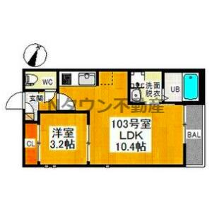 【間取り】 | GRANDTIC HAPPY八田 | 間取りです。