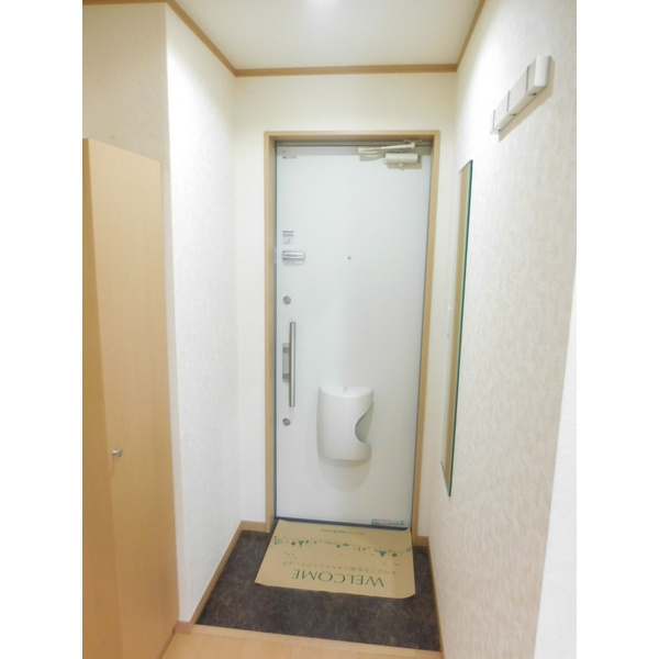 アムールセンタービレッジの玄関