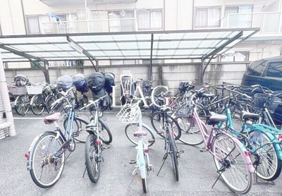 【その他共用部分】 | ウエルストンハイツ | 駐輪場です。
