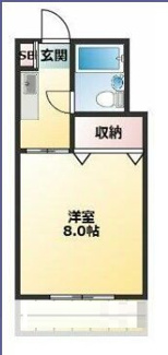 【間取り】 | 十条ローゼンハイム | 間取りです。