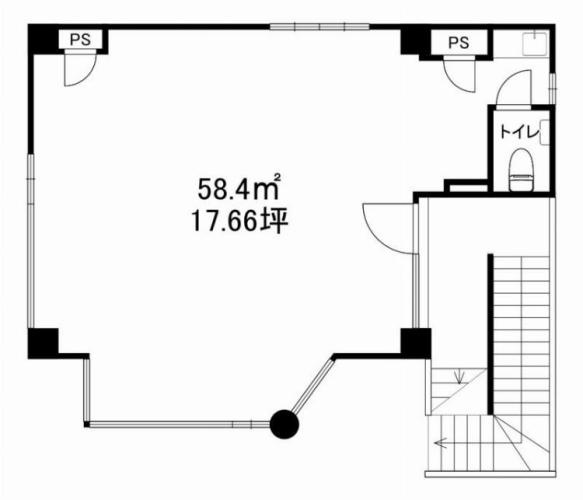 世田谷区南烏山４丁目の店舗事務所の間取り