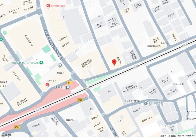 世田谷区南烏山４丁目の店舗事務所の地図