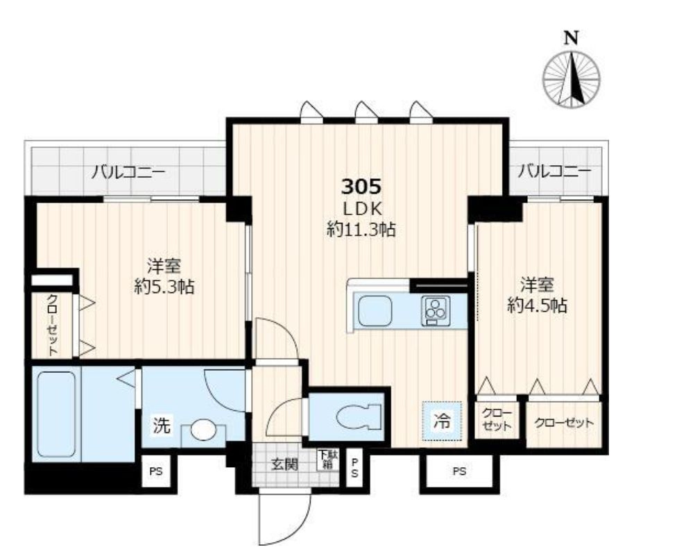 Grand Logementの間取り