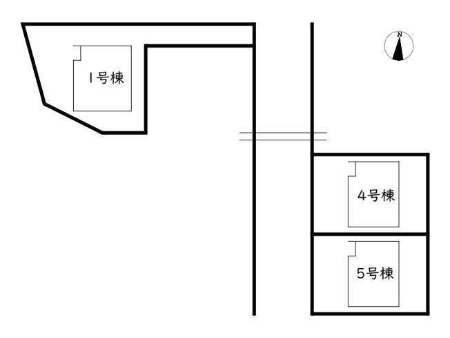 【区画図】 | たつの市龍野町末政第2／1期3棟
