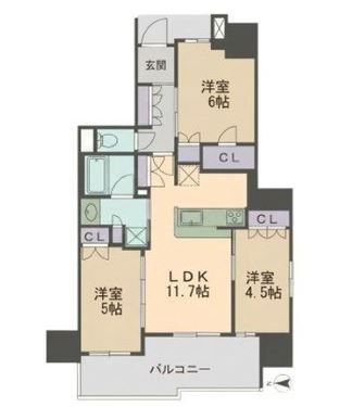 【中古マンション】パレステージ本川越の間取り