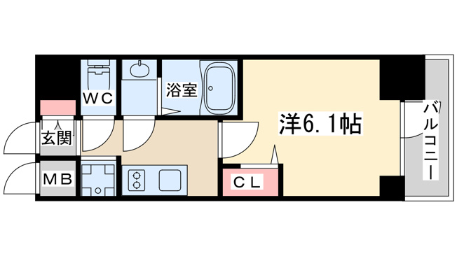 【間取り】 | プレサンス松屋町ヴィゴラス