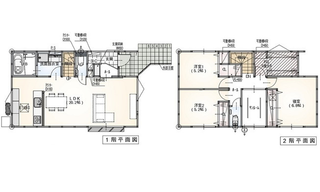 五月が丘二丁目の間取り