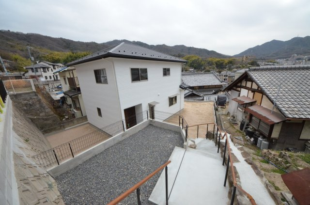 矢野東四丁目の外観|敷地広々84坪