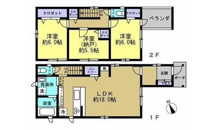 清水ヶ丘の間取り