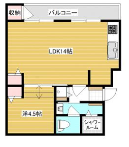 エミネンス本厚木の間取り