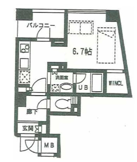 【間取り】 | サンピエス池袋 | 間取りです。