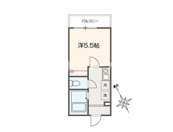 MELLAS市川の間取り