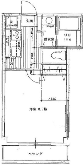 アドバンテージ南千住の間取り|間取りです。