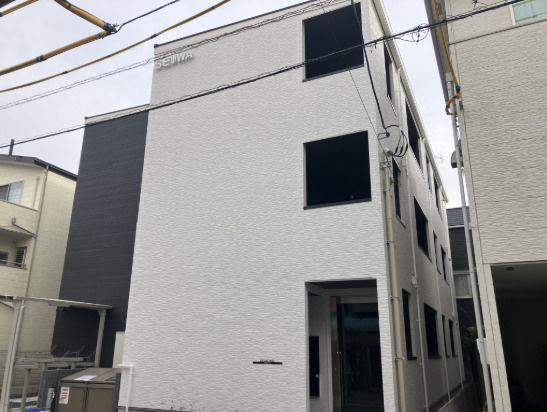川崎市幸区小倉４丁目のアパートの外観