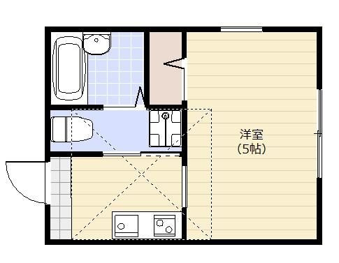 横浜市金沢区六浦５丁目のアパート