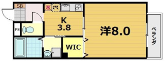 【間取り】 | カナル桃山