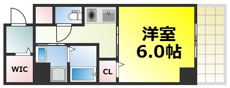 【間取り】 | シティアリーナ阿波座西 仲介手数料無料