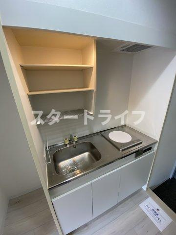大阪市淀川区木川東４丁目の賃貸マンションのキッチン