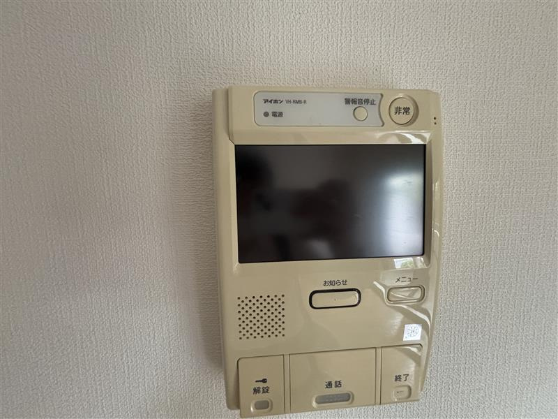 ヴィラオアシスのセキュリティ|別部屋106号室の参考写真となります