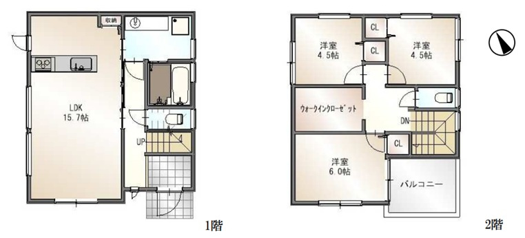 明石市大久保町谷八木の間取り
