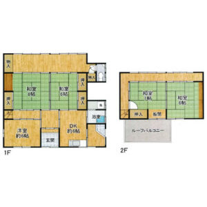 明石市東人丸町戸建3の間取り