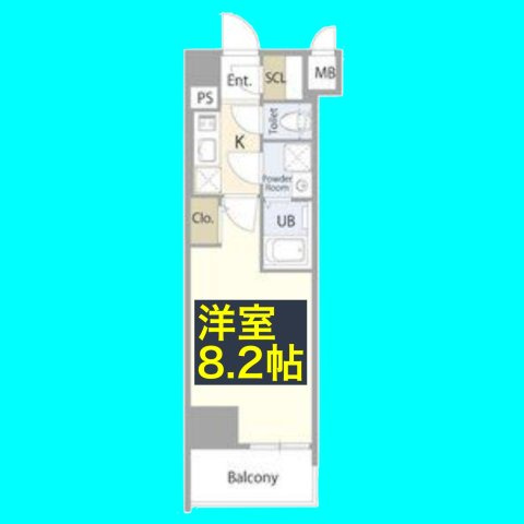 エスリード金山プルミエの間取り