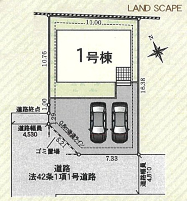【区画図】 | 秦野市西田原　限定１棟　新築住宅