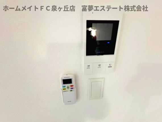 ジーメゾン泉大津ルミナーレ のセキュリティ