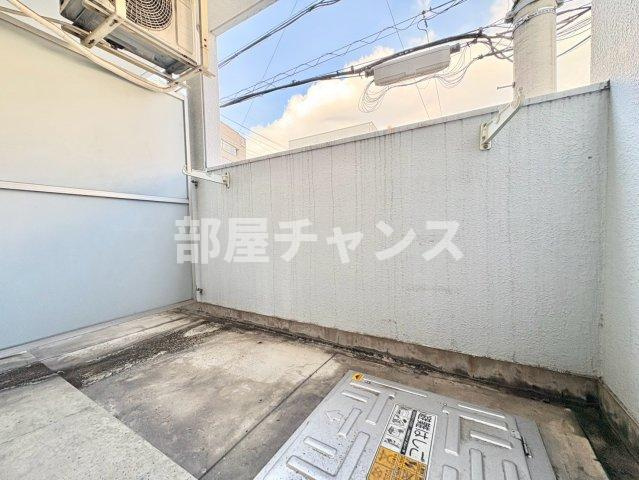 エスポア庄内緑地のバルコニー