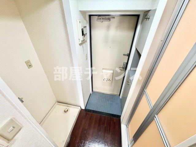 エスポア庄内緑地の玄関